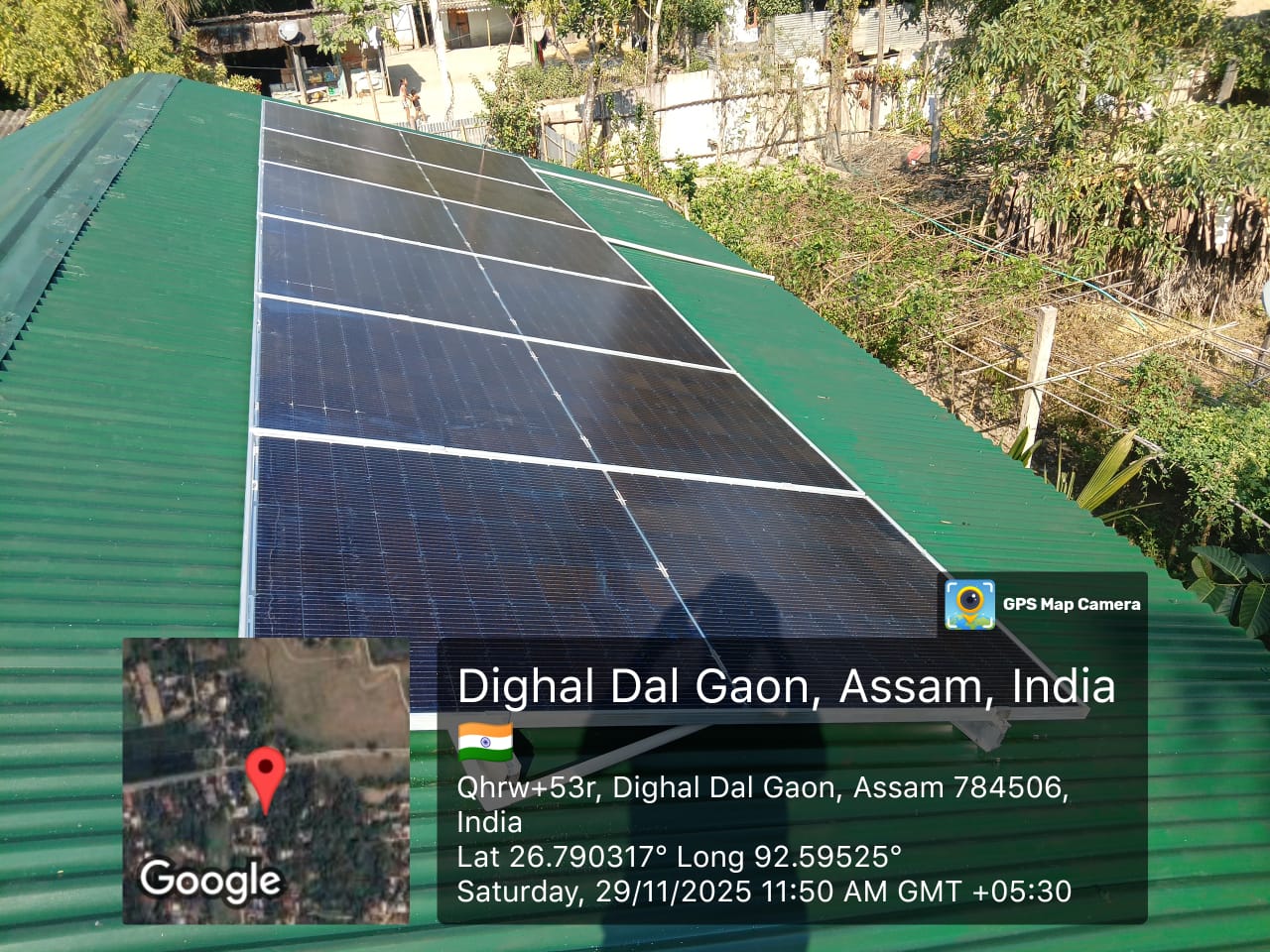 Niresh Barman - Solar installation Sonitpur