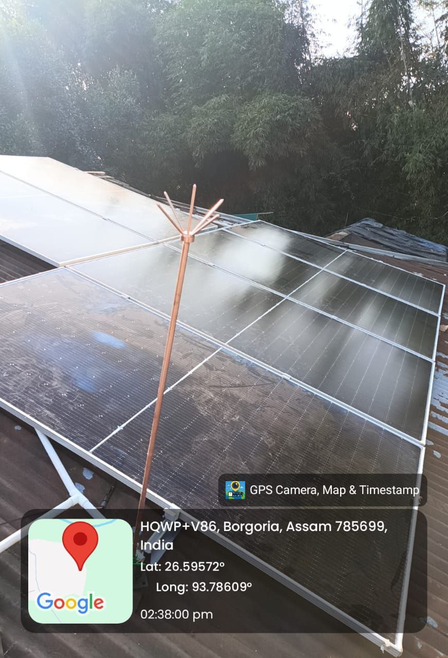 Farij Ali - Solar installation Golaghat