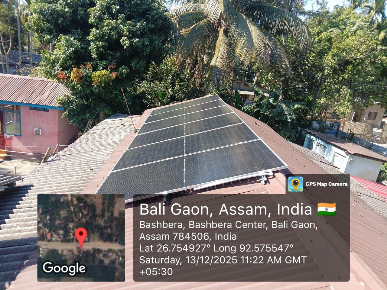 Ratneswar Satnami - Solar installation Sonitpur